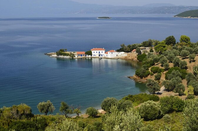East Pelion - Boat Trip Mamma Mia - Filming Location