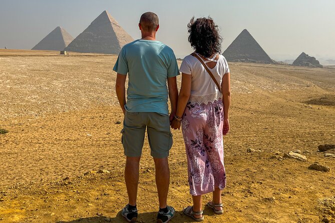 From Hurghada Cairo Over Day, Egyptian Musuem , Pyramids & Lunch - Confirmation and Accessibility