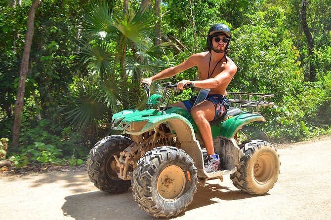 Full Adrenaline Day in Tulum! ATVs, Zipline, Cenote, Rappel, Food - Included Activities and Features