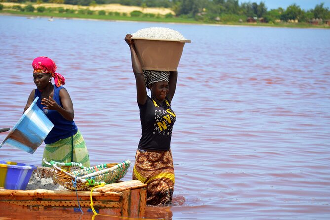 Full-Day PINK LAKE and FISHING VILLAGE Combination - Cultural Insights