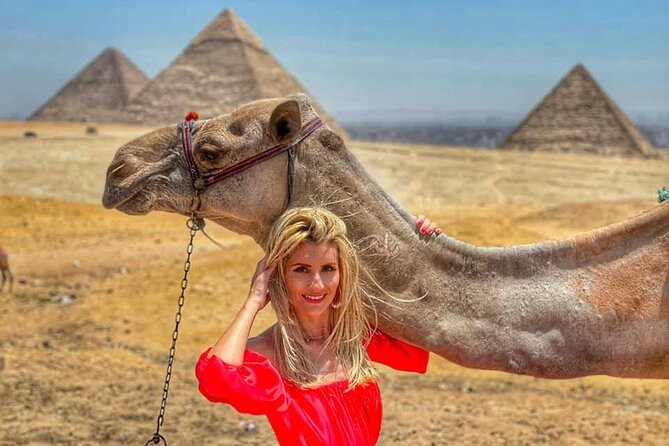 Full Day Tour to Giza Pyramids With Camel Ride and Egyptian Museum in Cairo - Exploring the Giza Plateau