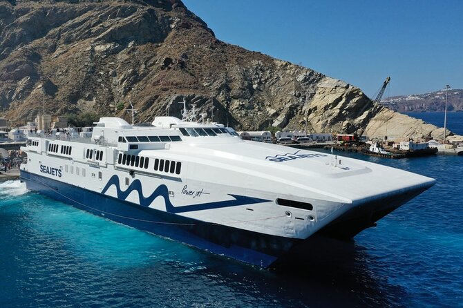 Full-Day Trip to Santorini Island by Boat From Rethymno With Transfer Your Hotel - Departure and Return
