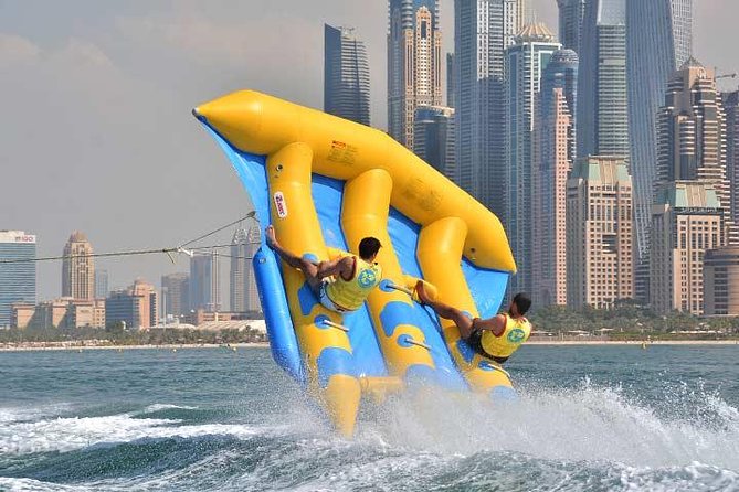 Go on a Thrilling Inflatable Ride in Dubai Marina - Meeting Point Details