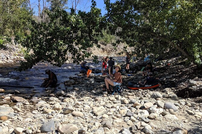 Gold Panning Activity at Mission Creek - Inclusions
