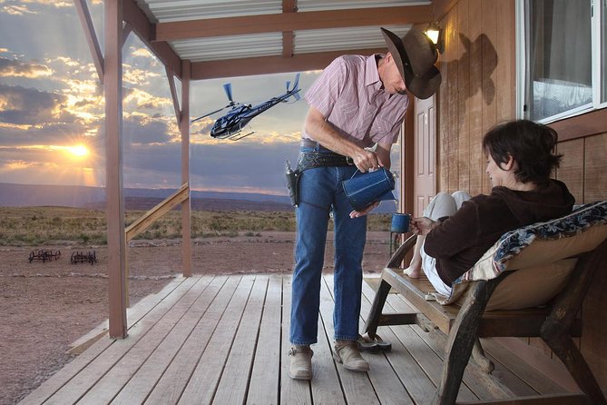 Grand Canyon West Rim Cabin and Helicopter Tour From Las Vegas - Itinerary Details