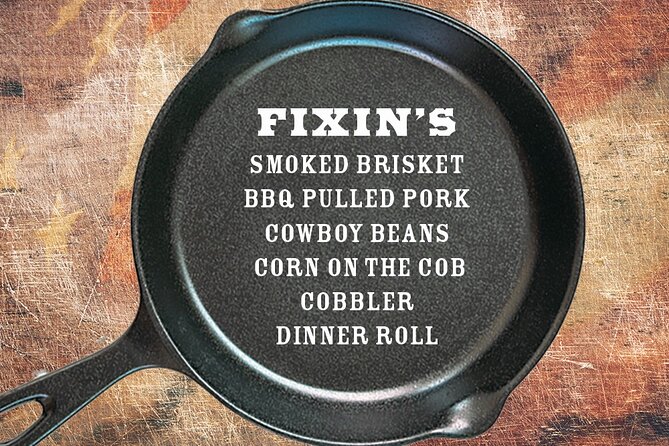 Great American Chuckwagon Dinner Show - Dinner Menu Highlights