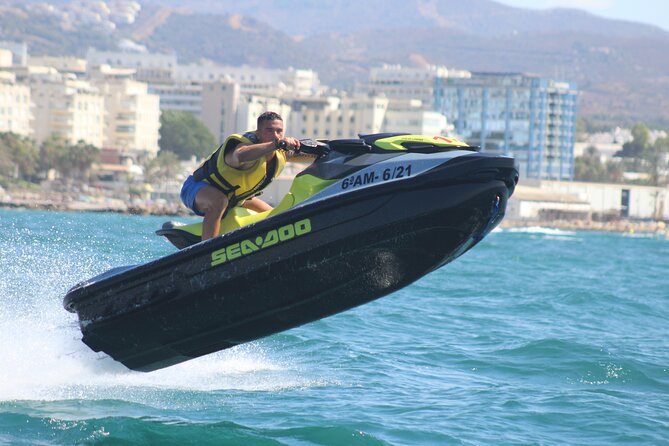 Guided JETSKI Tour Along the Coast of Marbella, Enjoy 30 Minutes or 1 Hour - Safety and Equipment
