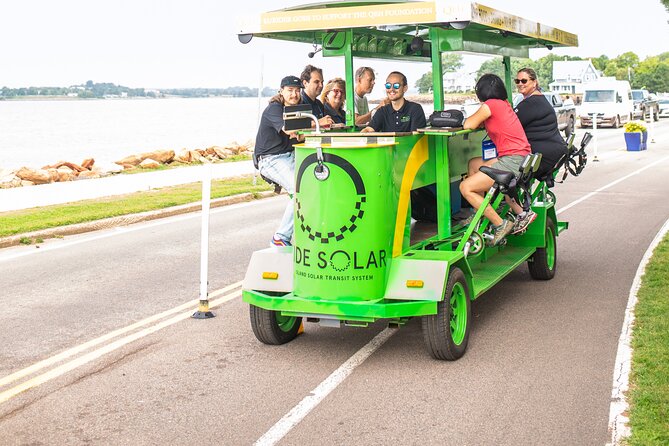 Halifax Waterfront Solar-Powered Pedal Bus Food/Drink Tour! - Included Features