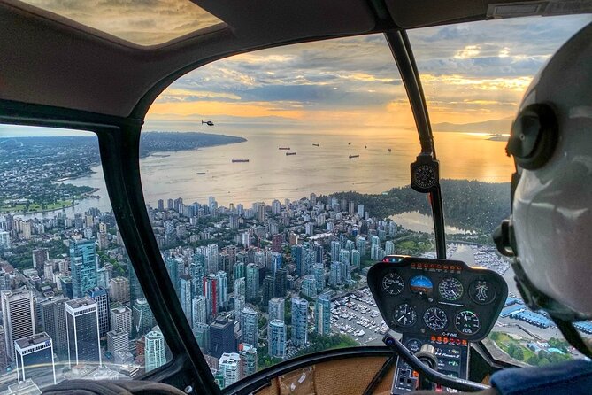 Helicopter Tour of Vancouver City (Depart YPK) - Meeting and Pickup