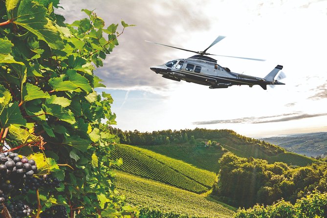 Helicopter Wine Tour With Pickup in Italy - Mouthwatering 4-Course Lunch