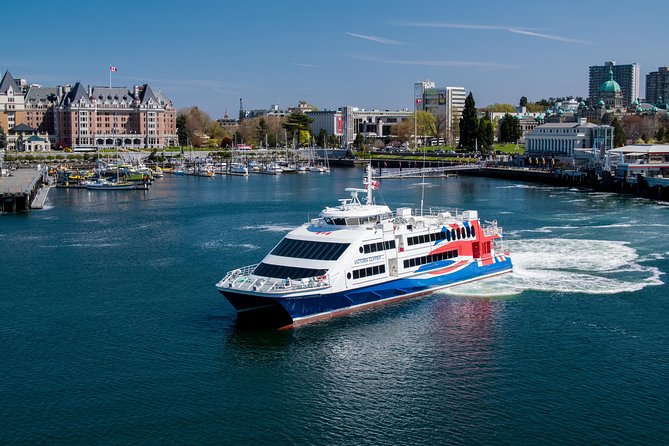High-Speed Passenger Ferry Between Seattle, WA & Victoria, BC: ONE-WAY - Booking and Pricing Details