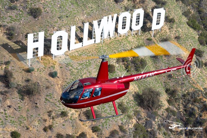 Hooray for Hollywood Helicopter Tour 35 Minutes - Meeting and End Points