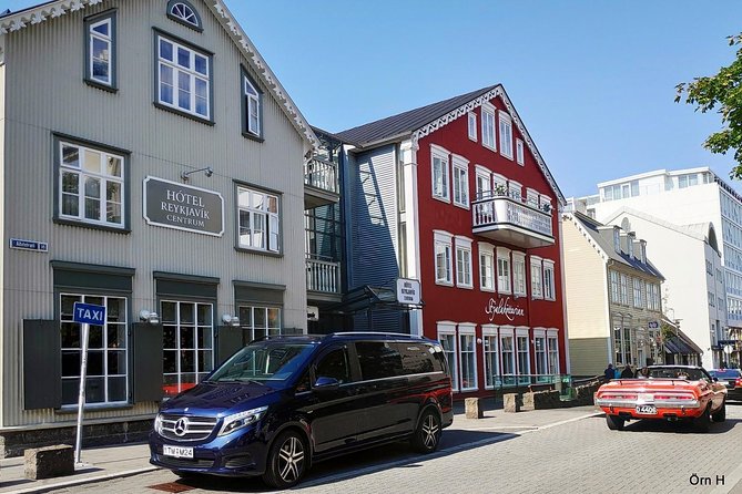Into the Glacier, Hraunfossar & Barnafoss Waterfalls in a New Mercedes V-Class - Comfortable Mercedes V-Class Transportation