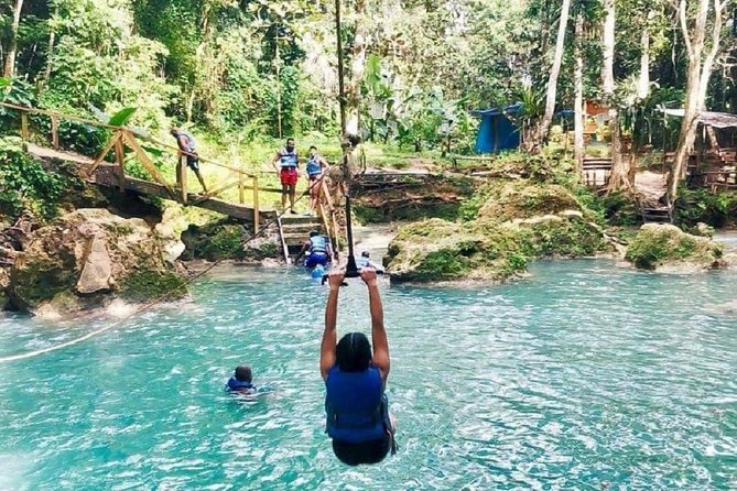 Irie Blue Hole Adventure & Bamboo Blu Beach Club Experience From Montego Bay - Irie Blue Hole Adventure