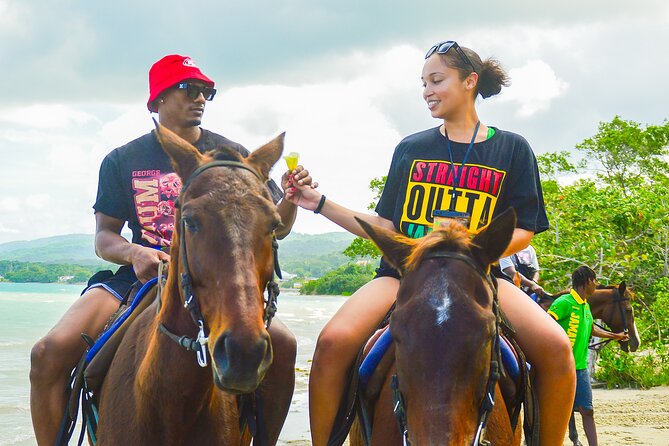Jamaicas Ocean Horseback Bamboo Raft Adventure and Transport - Pickup and Arrival