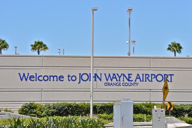 John Wayne Airport Private Transfer to or From Anaheim Resort. - Luggage and Additional Fees