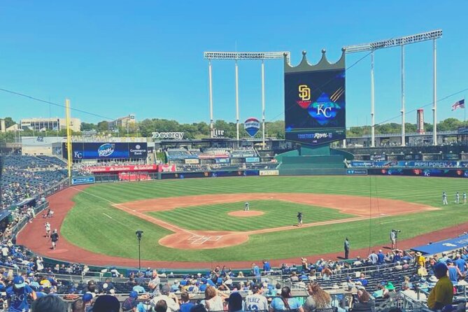 Kansas City Royals Baseball Game Ticket at Kauffman Stadium - Amenities and Accessibility
