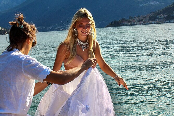 Lake Como Model for a Day on a Boat Private PhotoShooting - Boat Tour Details