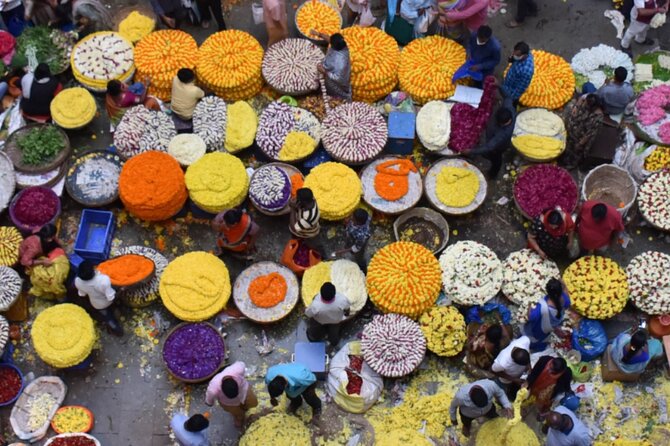 Lalbagh+Bull Temple+Tipu Palace+Market+Lunch=Bangalore City Tour - Visiting the Bull Temple