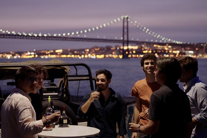 LISBON SUNSET to NIGHT in Vintage Jeep With FOOD & DRINKS - Inclusions and Amenities