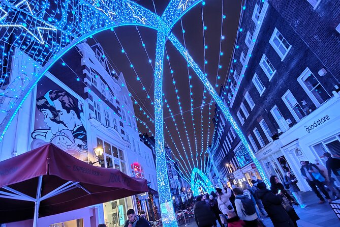 London Christmas Sparkle Private Walking Tour - Meeting and Pickup