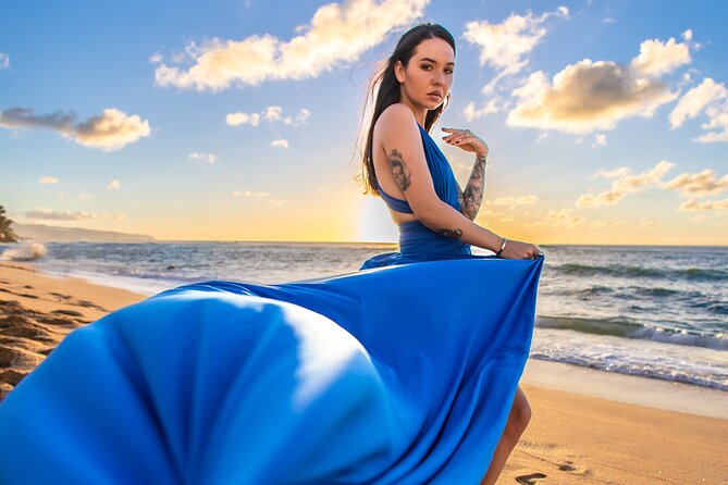 Maui Hi Flying Dress Private Photoshoot Experience - On-Location Photography Excellence