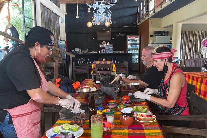 Mexican Cooking Class + Pool Day (Just 1 Block From Cruise Port) - Cooking Class Details