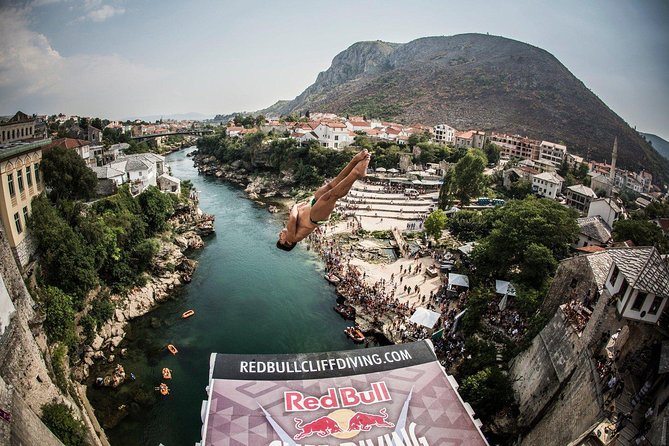 Mostar Old Bridge Traditional Diving Performance - Visiting Mostar