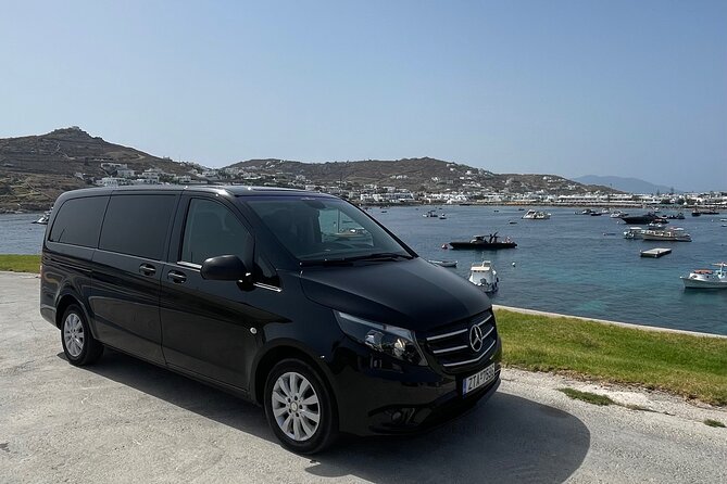 Mykonos Island VIP Transfers: 24/7 Private Transportation 1-Way - Meeting and Pickup