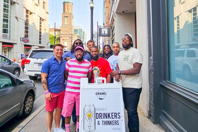 Nashville Drinkers & Thinkers Pub Crawl - Inclusions and Accessibility