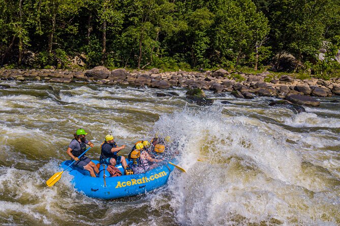 New River Gorge Whitewater Rafting, WV - Lower New Full Day - Meeting and End Points