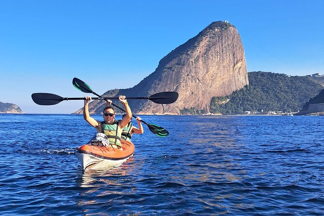 Ocean Kayaking In The Sea Of Rio De Janeiro - Navigating the Calm Waters