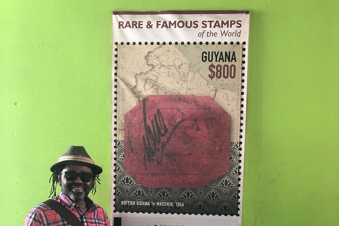 One Cent Magenta Stamp Tour With Lunch - Inclusions