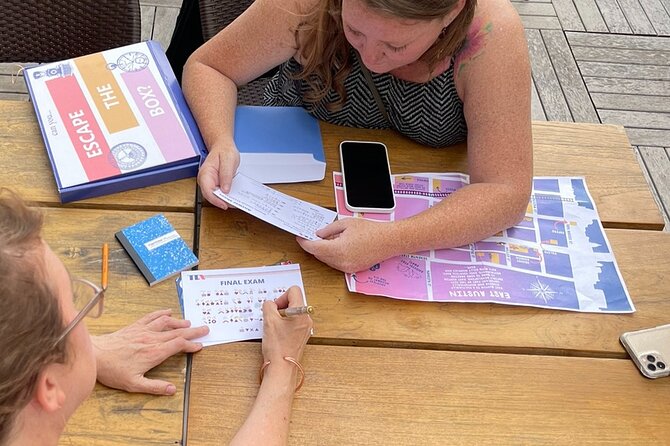 Outdoor Escape Game and Scavenger Hunt: Escape the Box - Navigating the Outdoor Escape