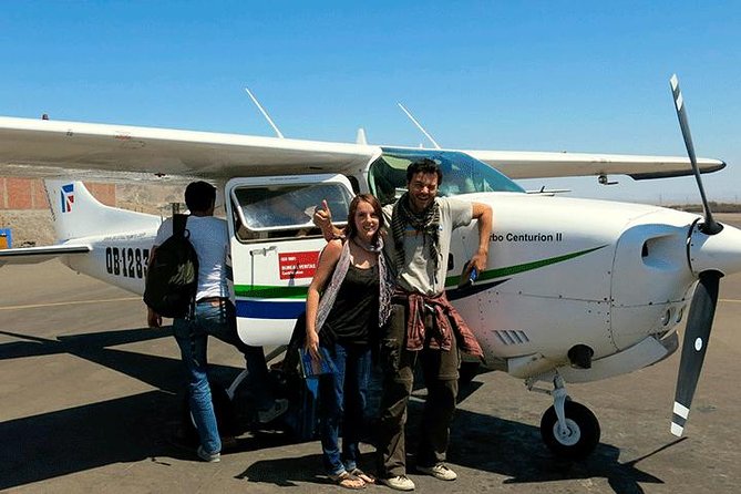 Overflight Nazca Lines ,Trip Cantalloc Aqueduct, Ceramic: NASCA - Pickup Information