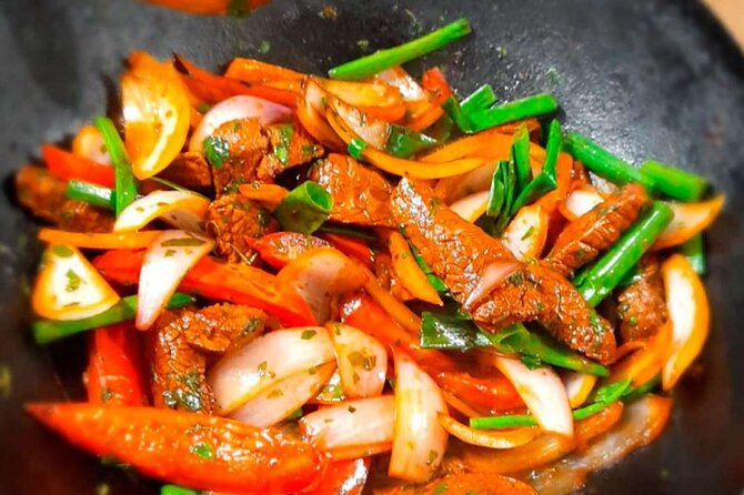 Peruvian Cooking Class Culinary Adventure in Peru - Main: Lomo Saltado