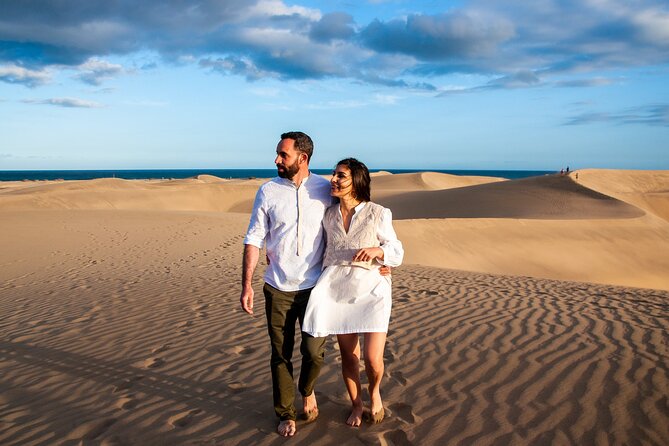 Photoshoot at Dunas Maspalomas in Desert Beach Ocean View - Location and Setting