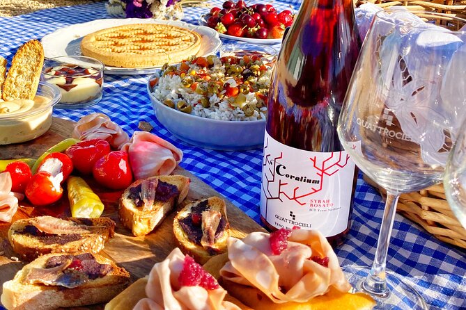 Picnic in an Organic Winery in Alcamo - Tasting the Winerys Offerings