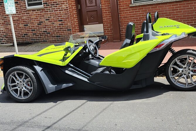 Polaris Slingshot Rental-Philadelphia, PA - Activity Duration and Timing