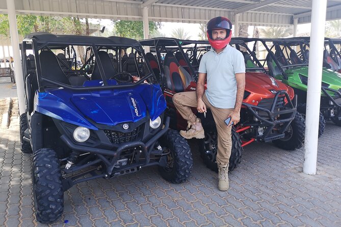 Polarize Dune Buggy 1000cc in Red Dunes Desert - Pickup and Drop-off Convenience