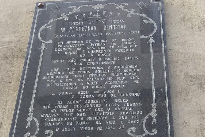 Porto-Belmonte-Porto Private Jewish Tour - Highlights of the Itinerary