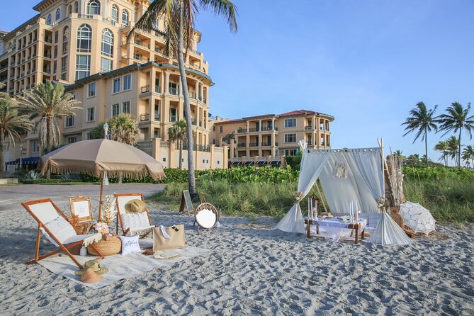 Premiere Luxury Sunrise Picnic in Hollywood Beach With Tented Oasis and More. - Gourmet Breakfast Menu