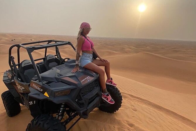 Premium Desert Safari With Dune Buggy Camel Ride BBQ Dinner - Itinerary and Activities