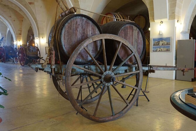 Primitivo and Negroamaro Wine Tour: a Visit to Two Wineries and Typical Lunch. From Lecce - Inclusions and Logistics