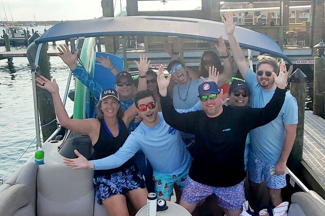 Private Captained Pontoon to Crab Island in Destin 3-6 Hrs. - Pricing and Inclusions