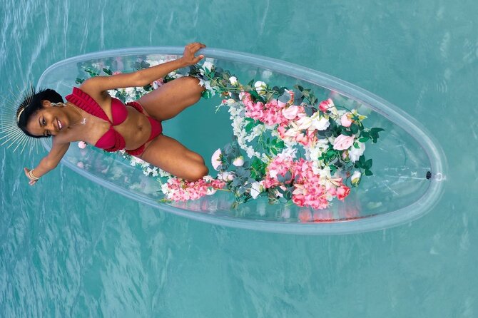 Private-Drone Photo Shoot & Video in a Clear Kayak With Transport - Participation Requirements