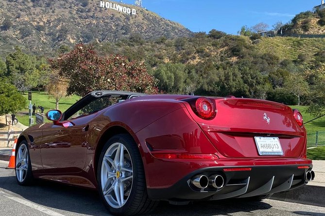 Private Ferrari California T Drive From Hollywood to Sunset Plaza - Participant Requirements