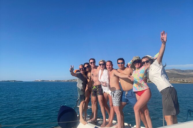 Private Full Day Catamaran Cruise From Paros With Lunch - Personalized Tour Led by Professional Crew
