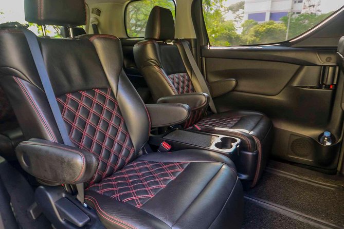 Private Mini Van From Singapore Airport To Hotel In City - Pricing Details