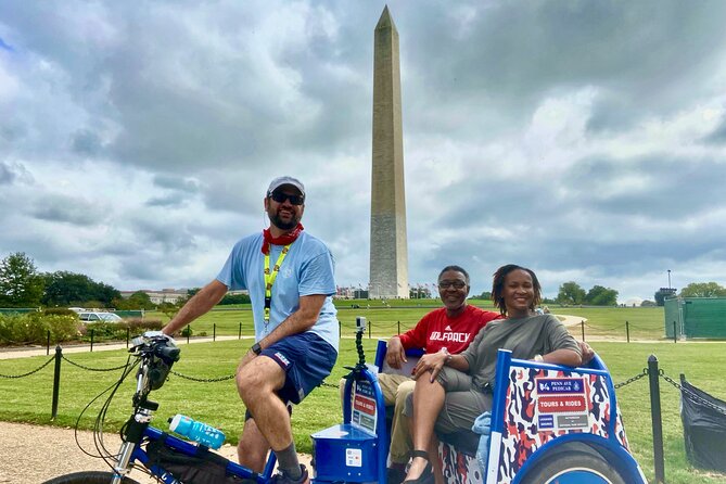 Private Pedicab Tour of Washington DC Monuments and Memorials - Iconic Monuments and Memorials